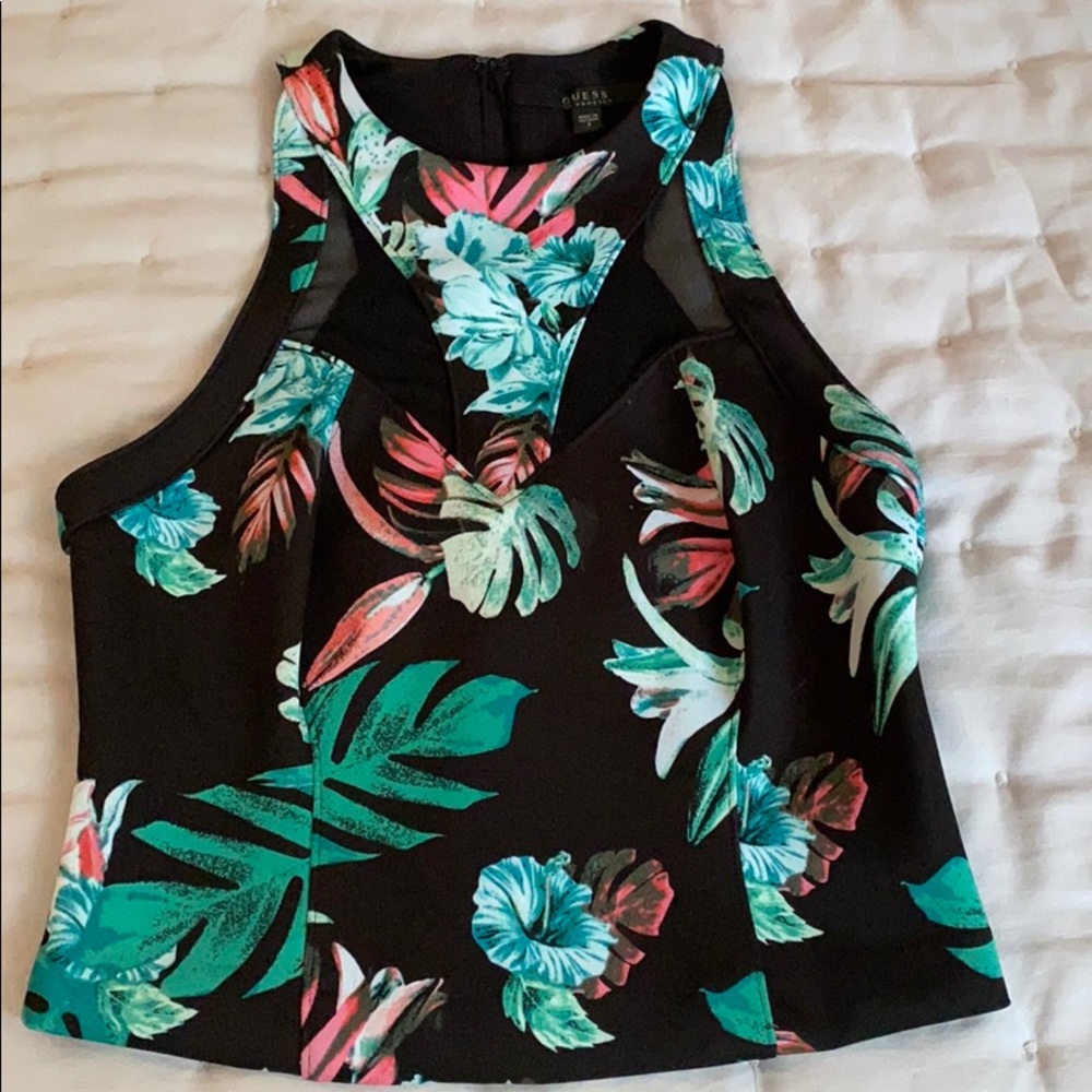 Guess cropped top